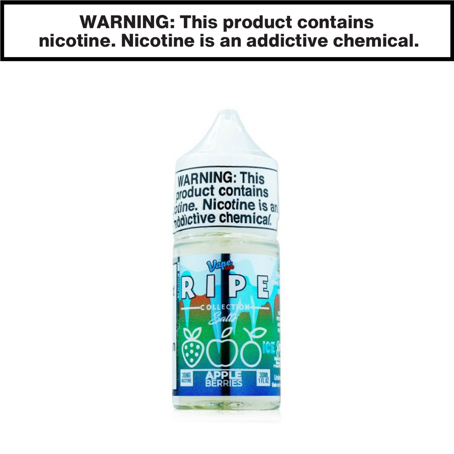 Vape 100 Ripe Ejuice 30mL Salt Nic