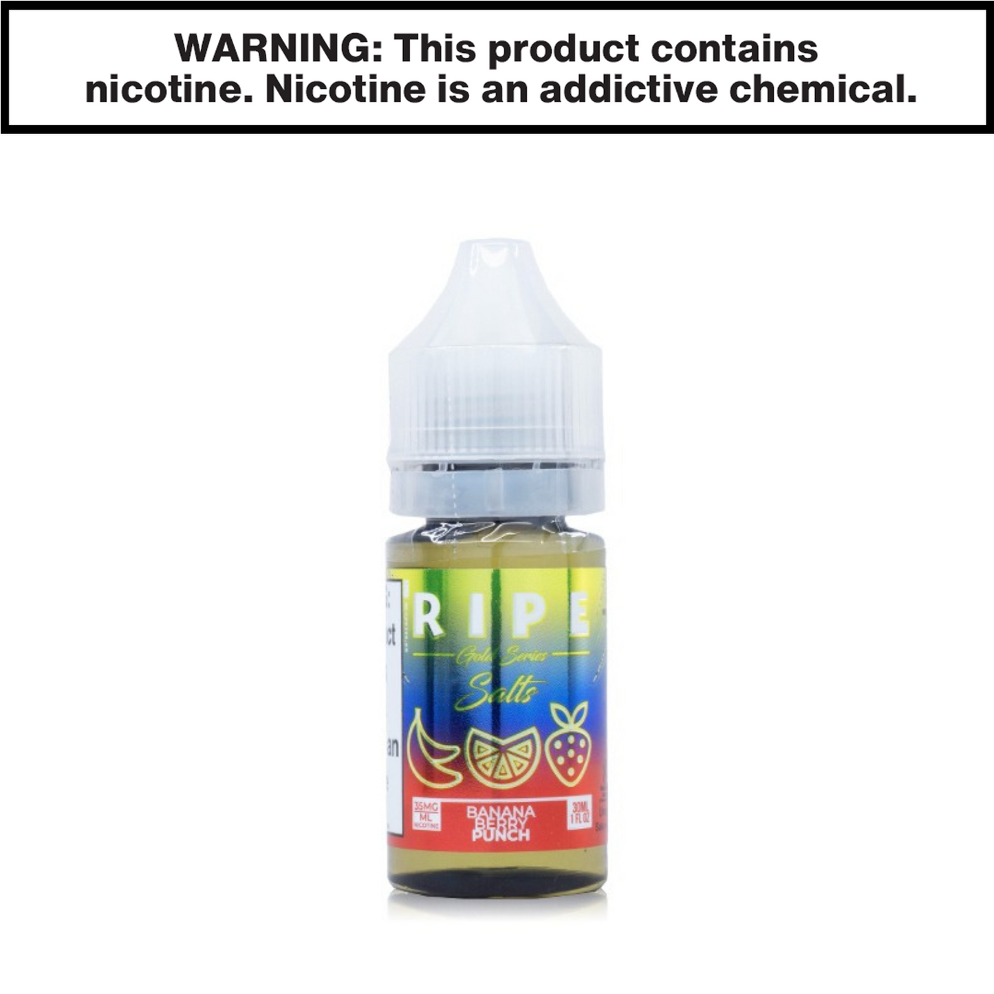 Vape 100 Ripe Ejuice 30mL Salt Nic