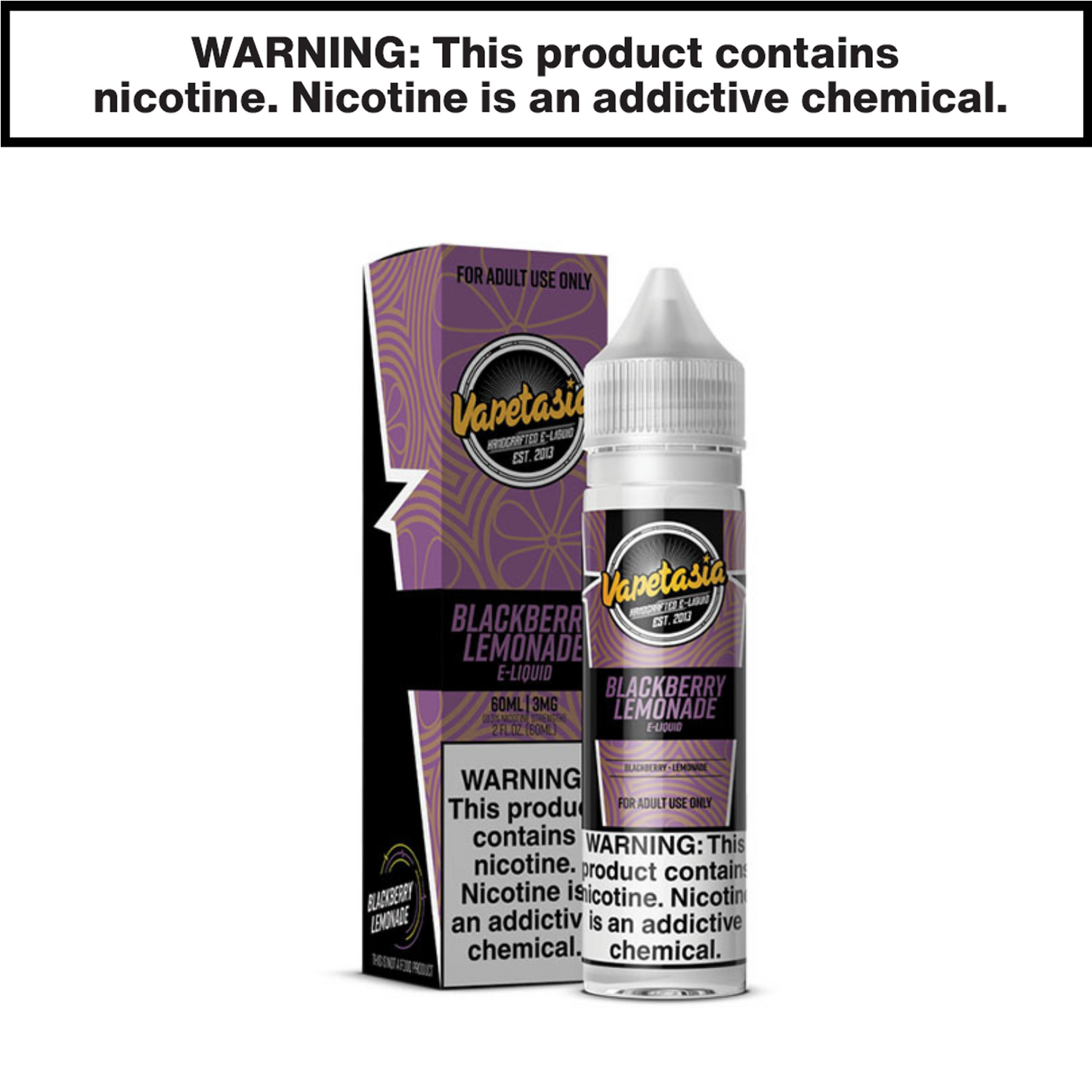 Vapetasia eJuice 100mL Freebase