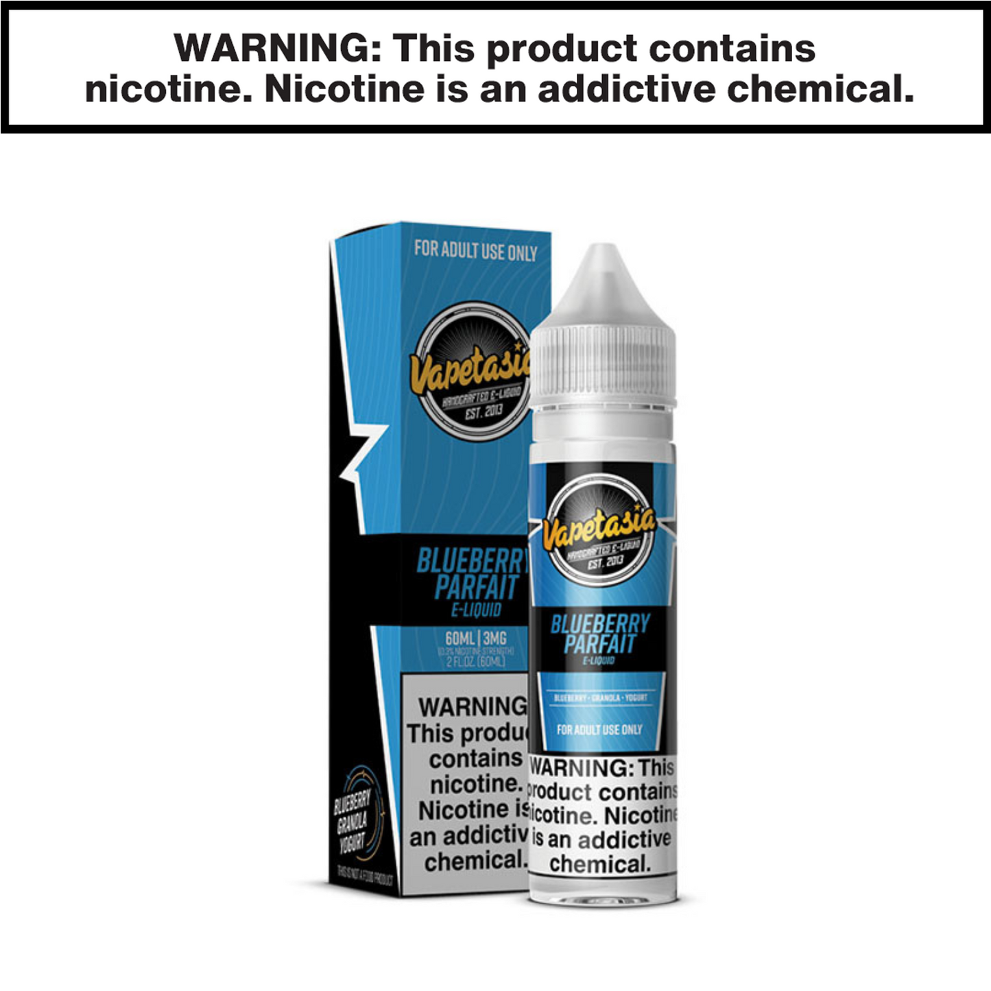 Vapetasia eJuice 100mL Freebase