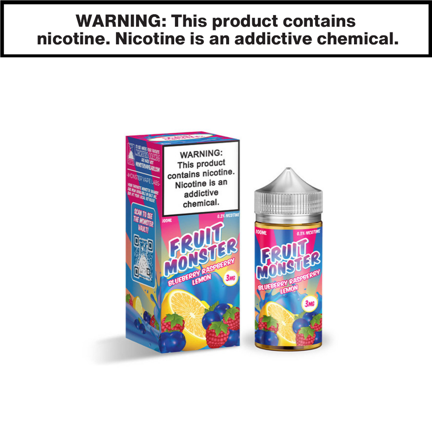 Fruit Monster eJuice 100mL Freebase