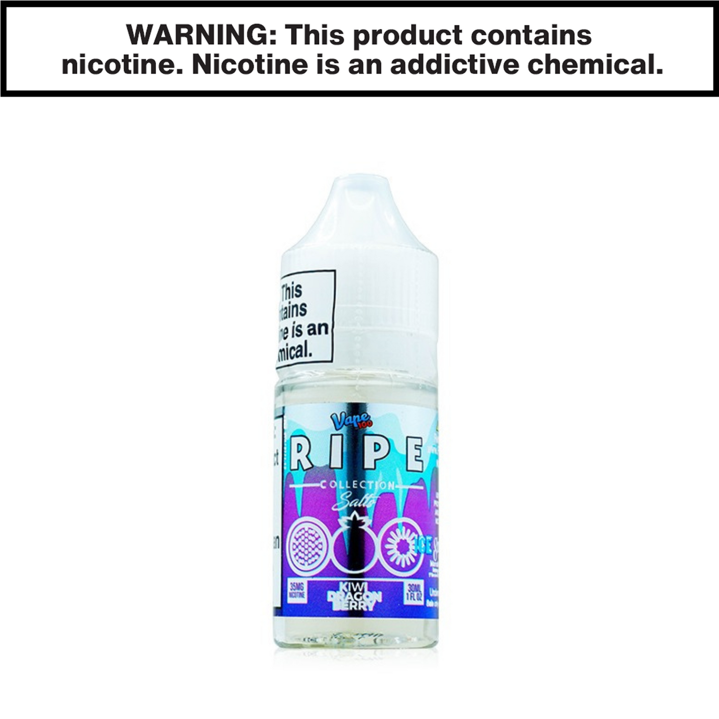 Vape 100 Ripe Ejuice 30mL Salt Nic
