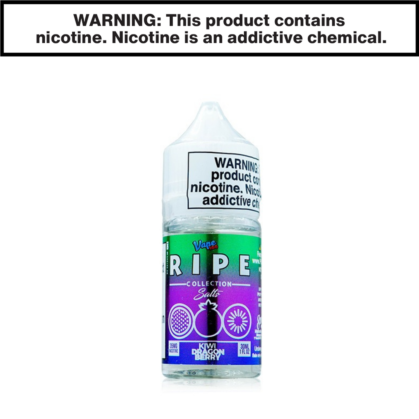 Vape 100 Ripe Ejuice 30mL Salt Nic