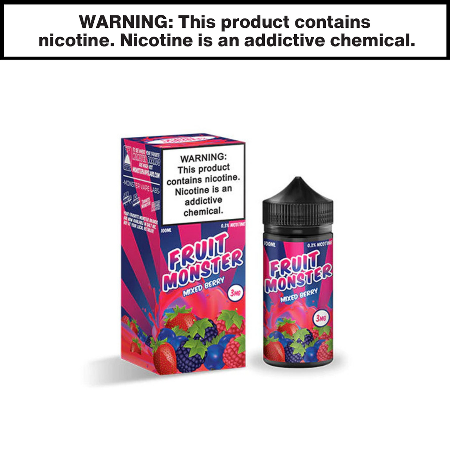 Fruit Monster eJuice 100mL Freebase