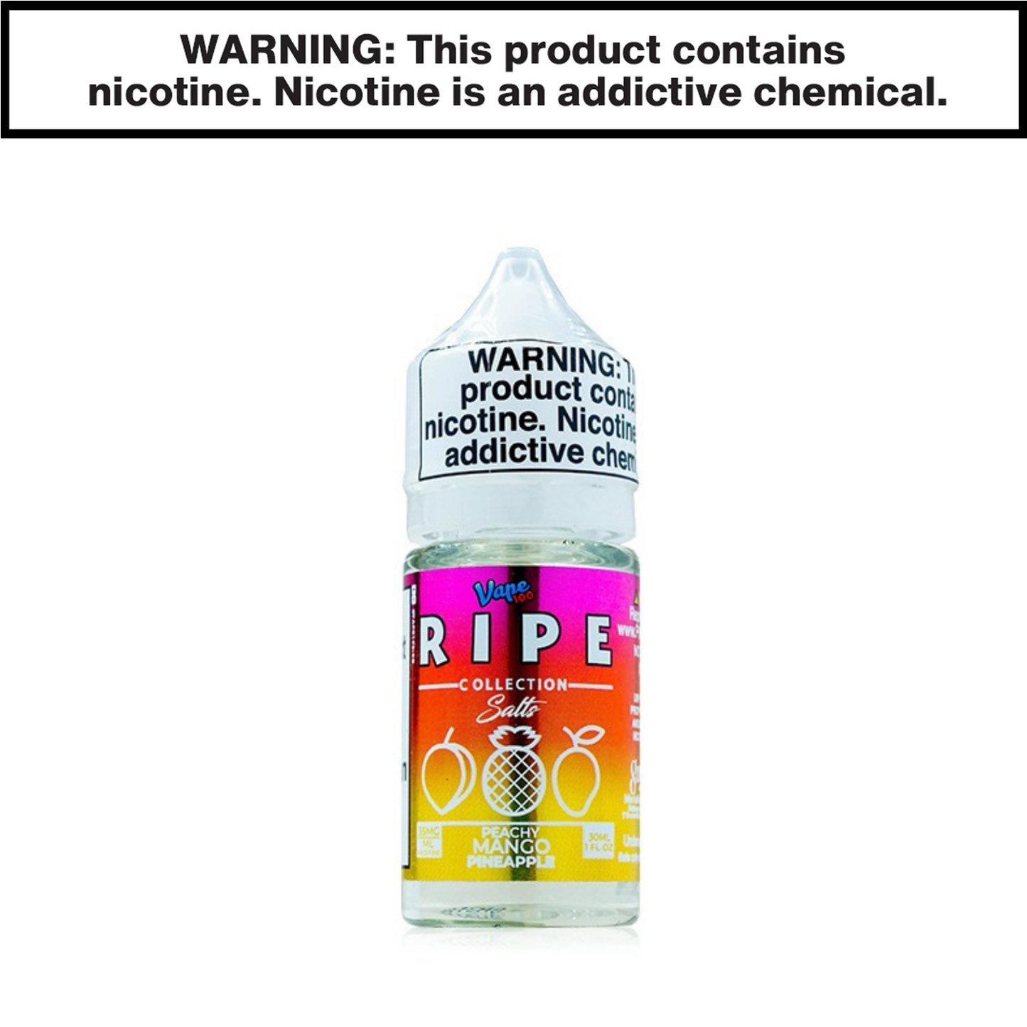 Vape 100 Ripe Ejuice 30mL Salt Nic