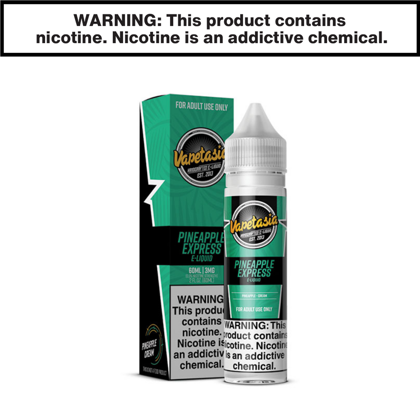 Vapetasia eJuice 100mL Freebase