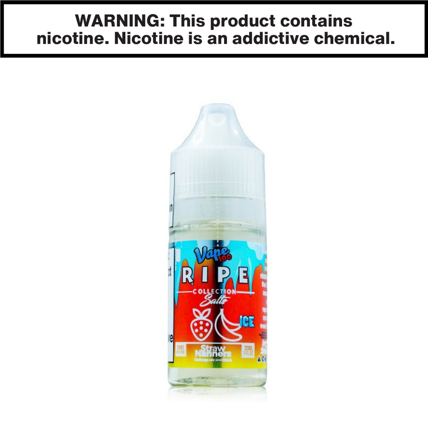 Vape 100 Ripe Ejuice 30mL Salt Nic