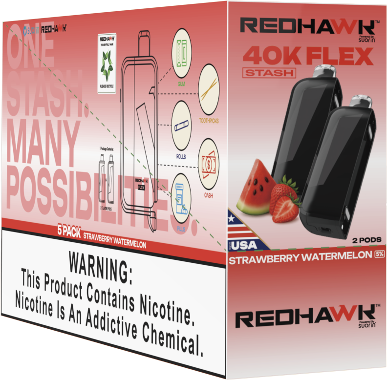 Strawberry Watermelon 5 pack Redhawk