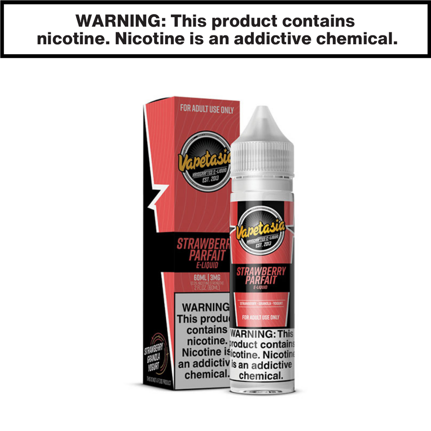 Vapetasia eJuice 100mL Freebase