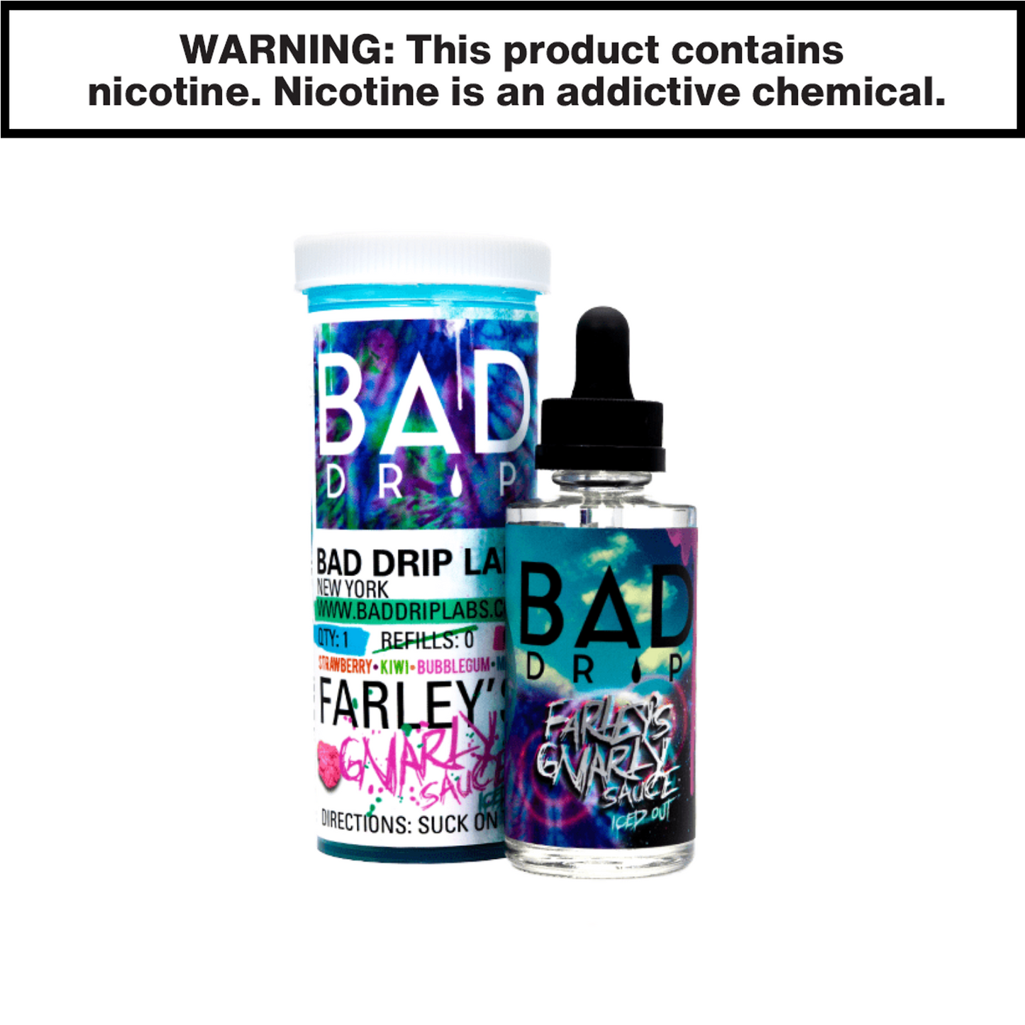 Bad Drip eJuice 60mL Freebase