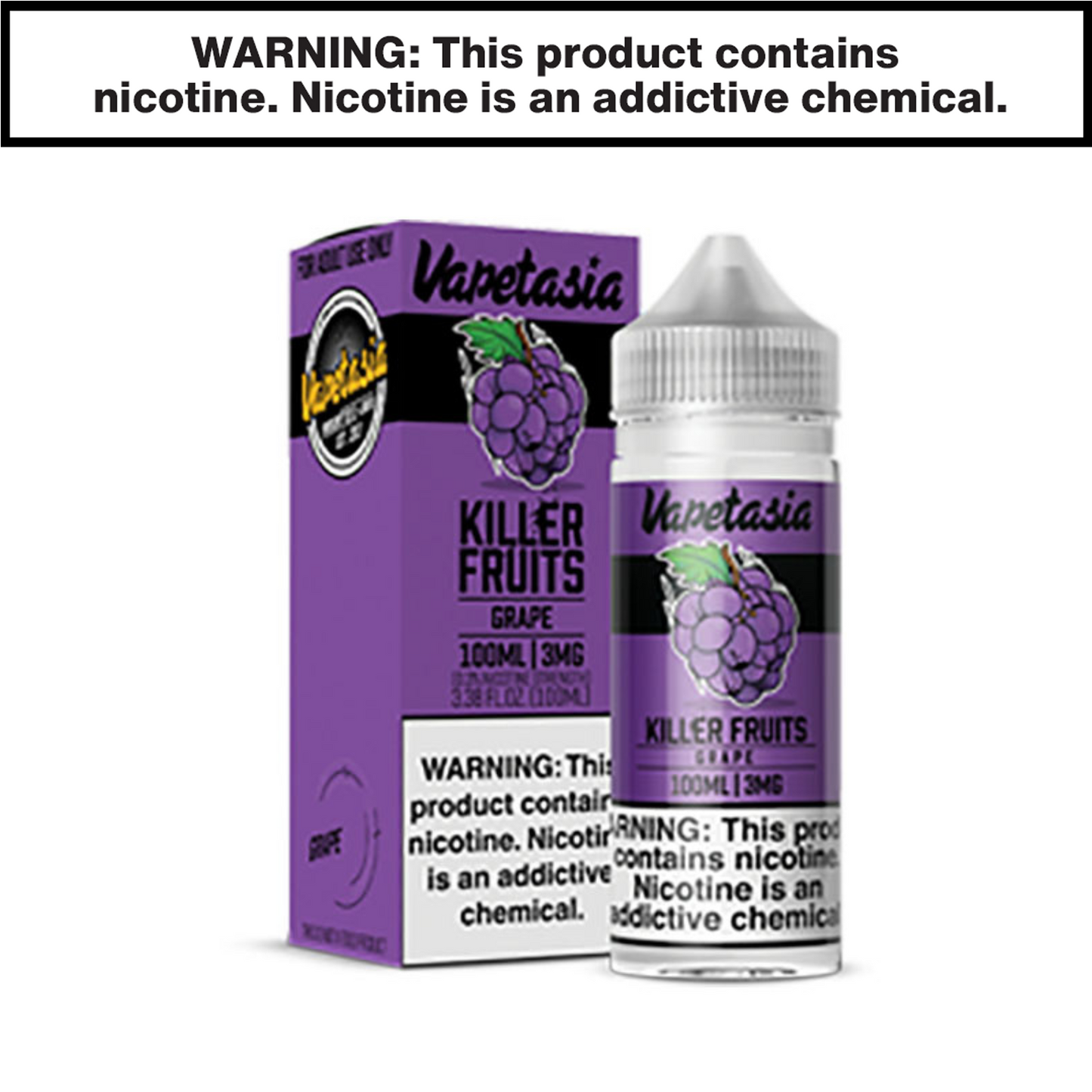 Vapetasia eJuice 100mL Freebase