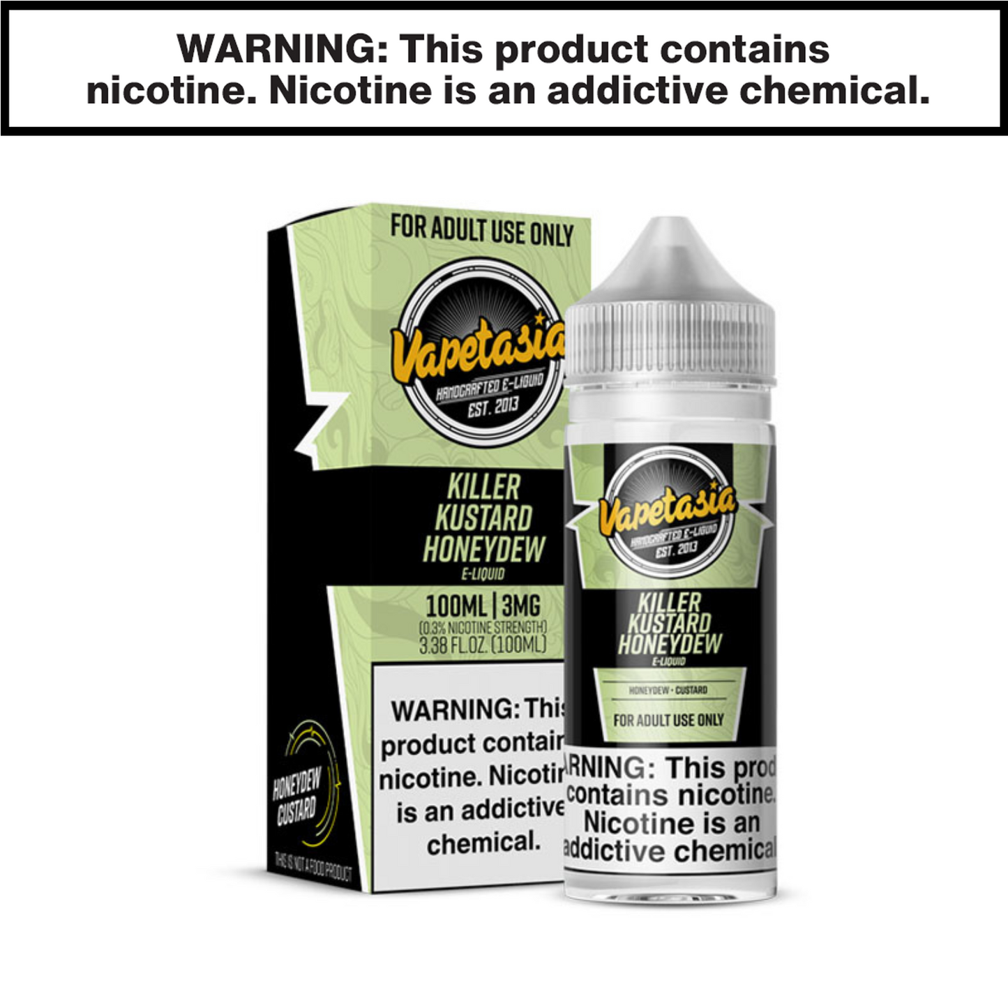 Vapetasia eJuice 100mL Freebase