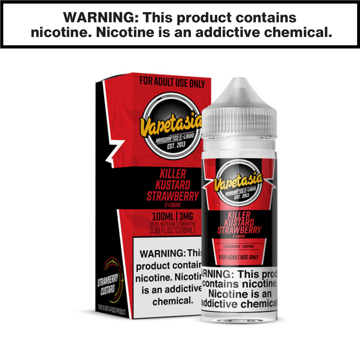 Vapetasia eJuice 100mL Freebase