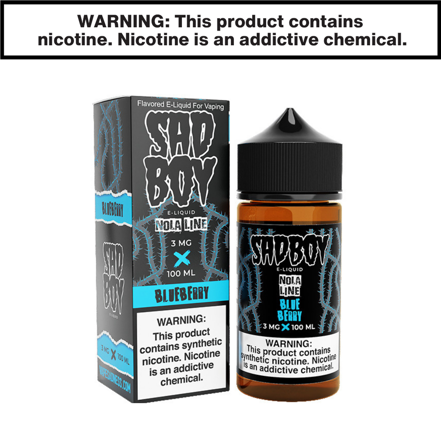Sadboy Bloodline eJuice 100mL Freebase