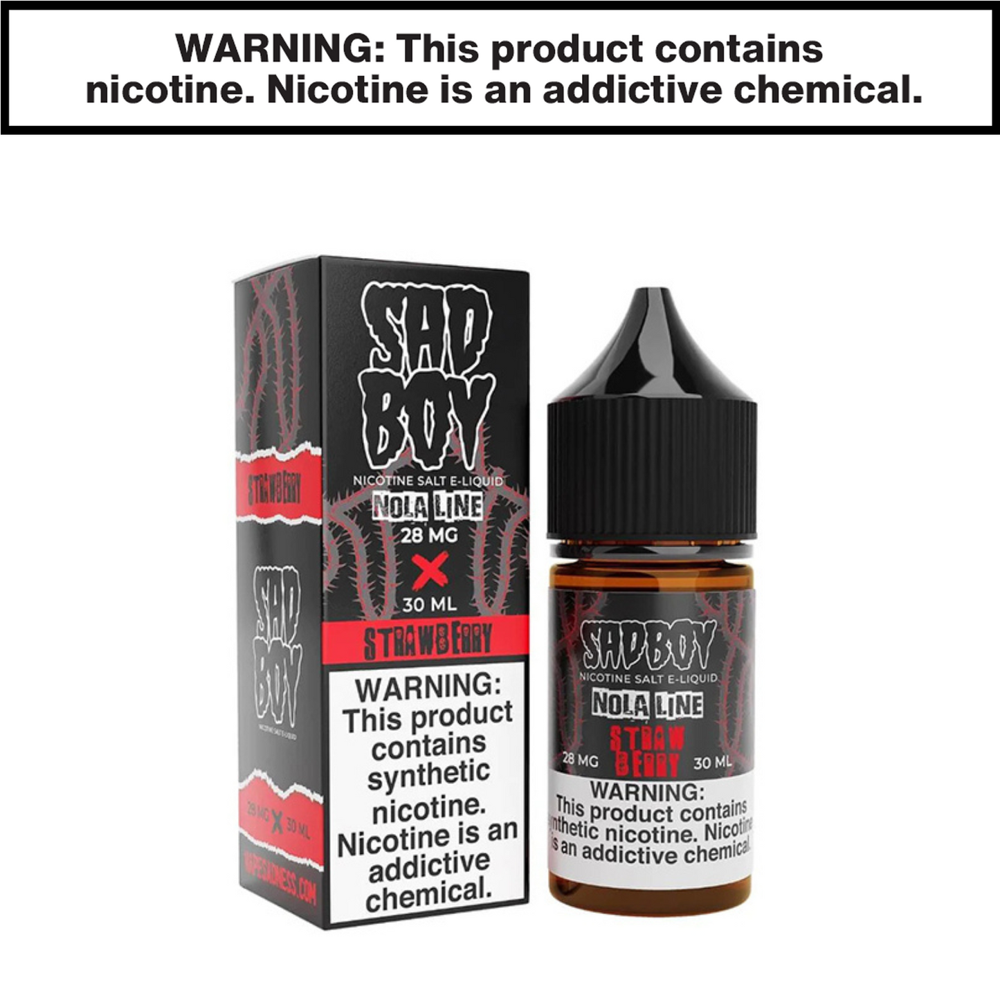 Sadboy eJuice 30mL Salt Nic