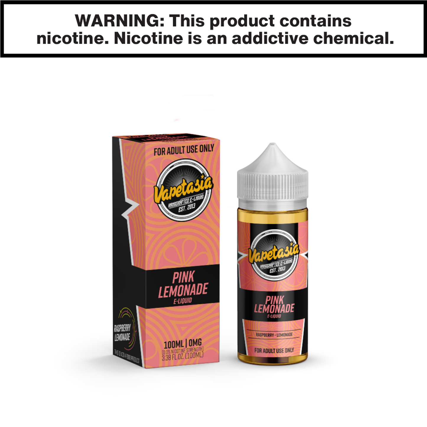 Vapetasia eJuice 100mL Freebase
