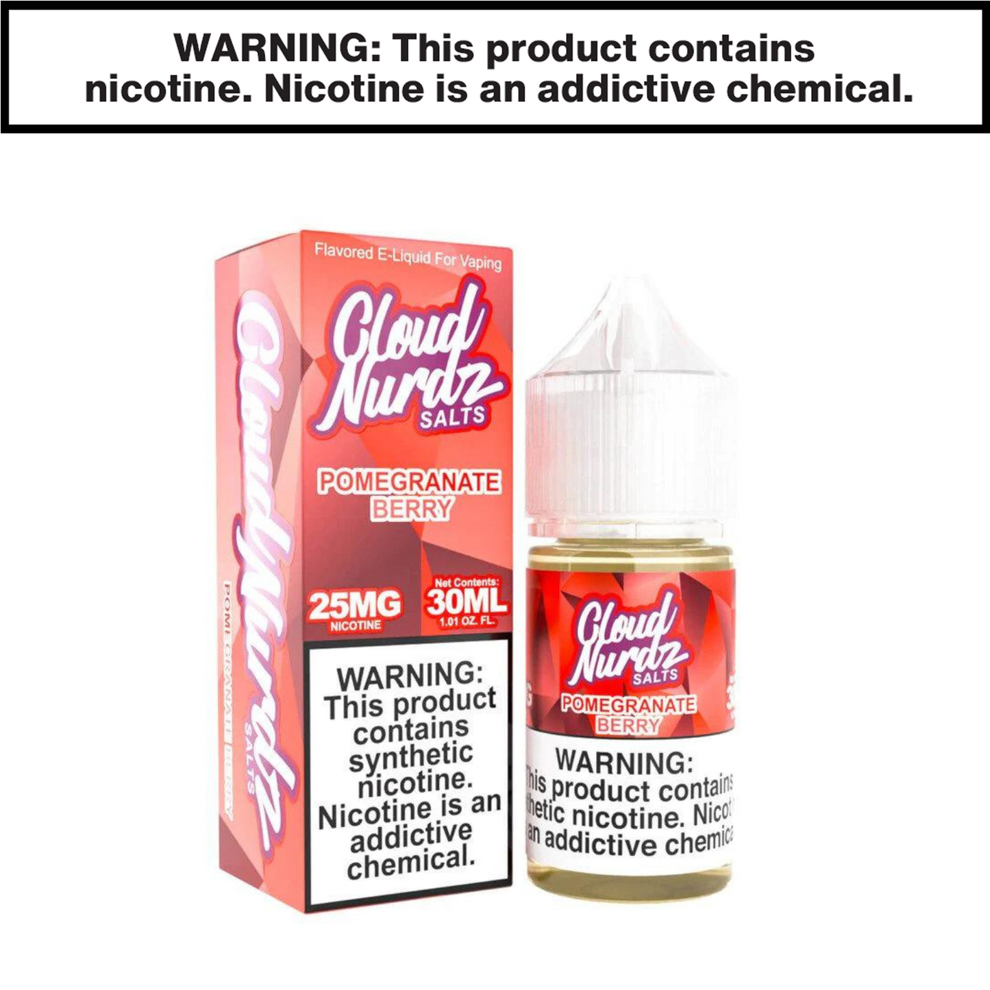 Cloud Nurdz eJuice 30mL Salt Nic