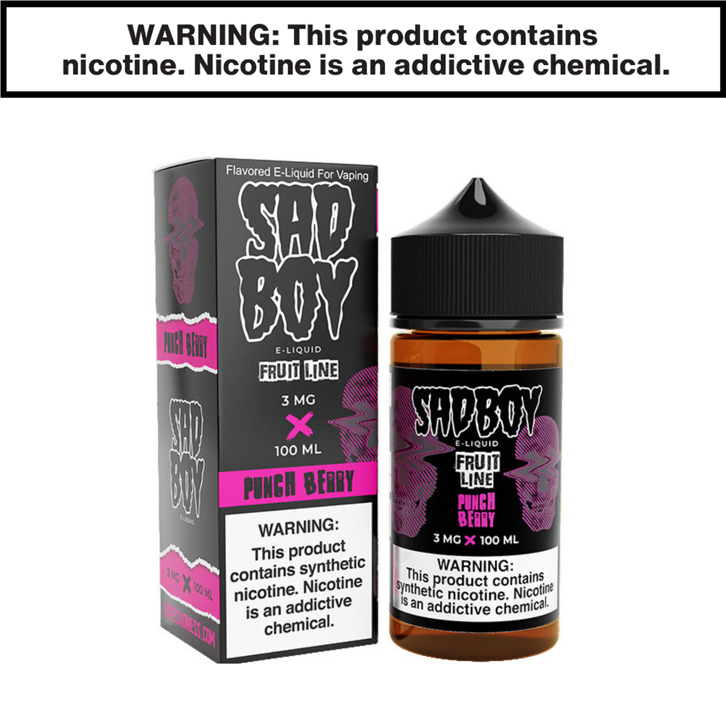 Sadboy Bloodline eJuice 100mL Freebase