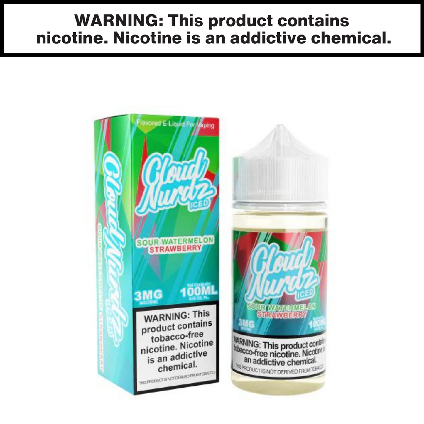 Cloud Nurdz eJuice 100mL Freebase