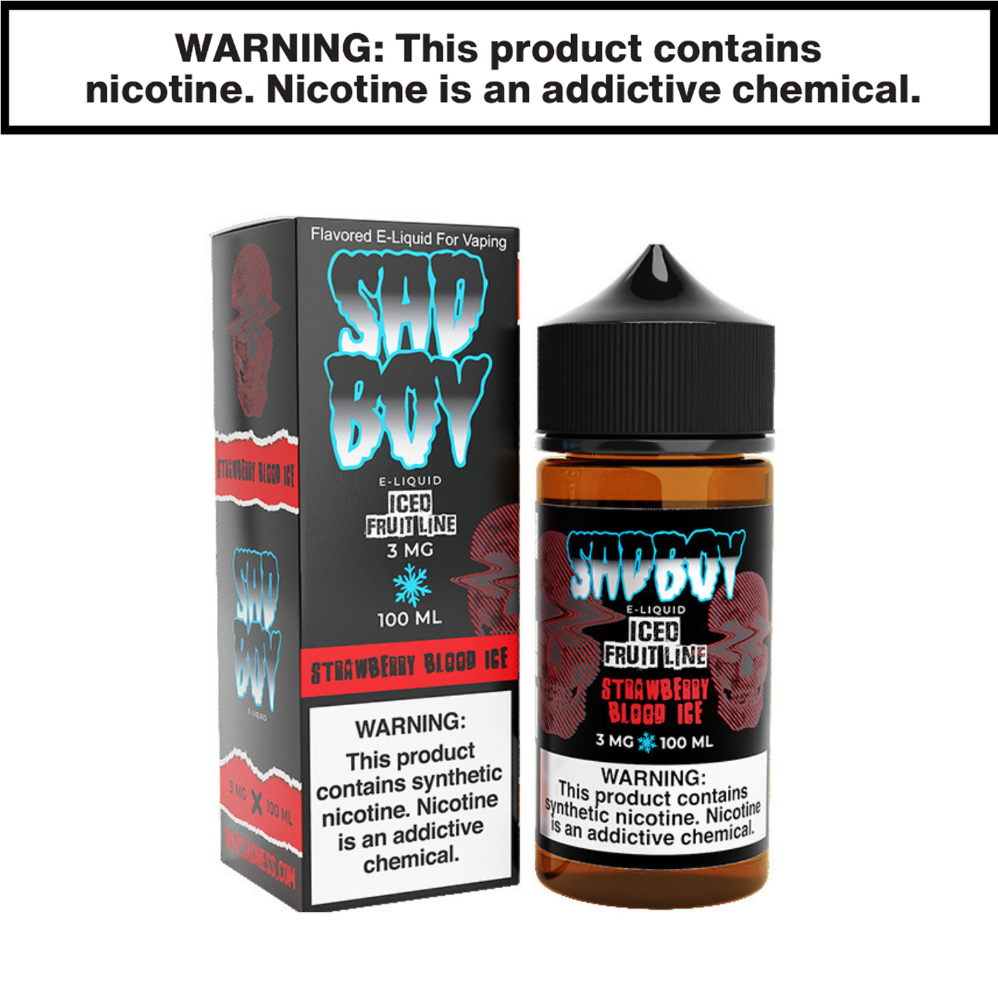 Sadboy Bloodline eJuice 100mL Freebase