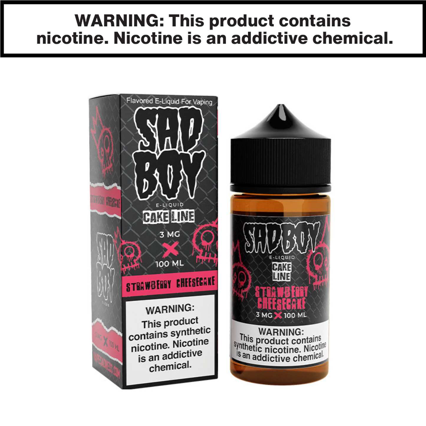Sadboy Bloodline eJuice 100mL Freebase