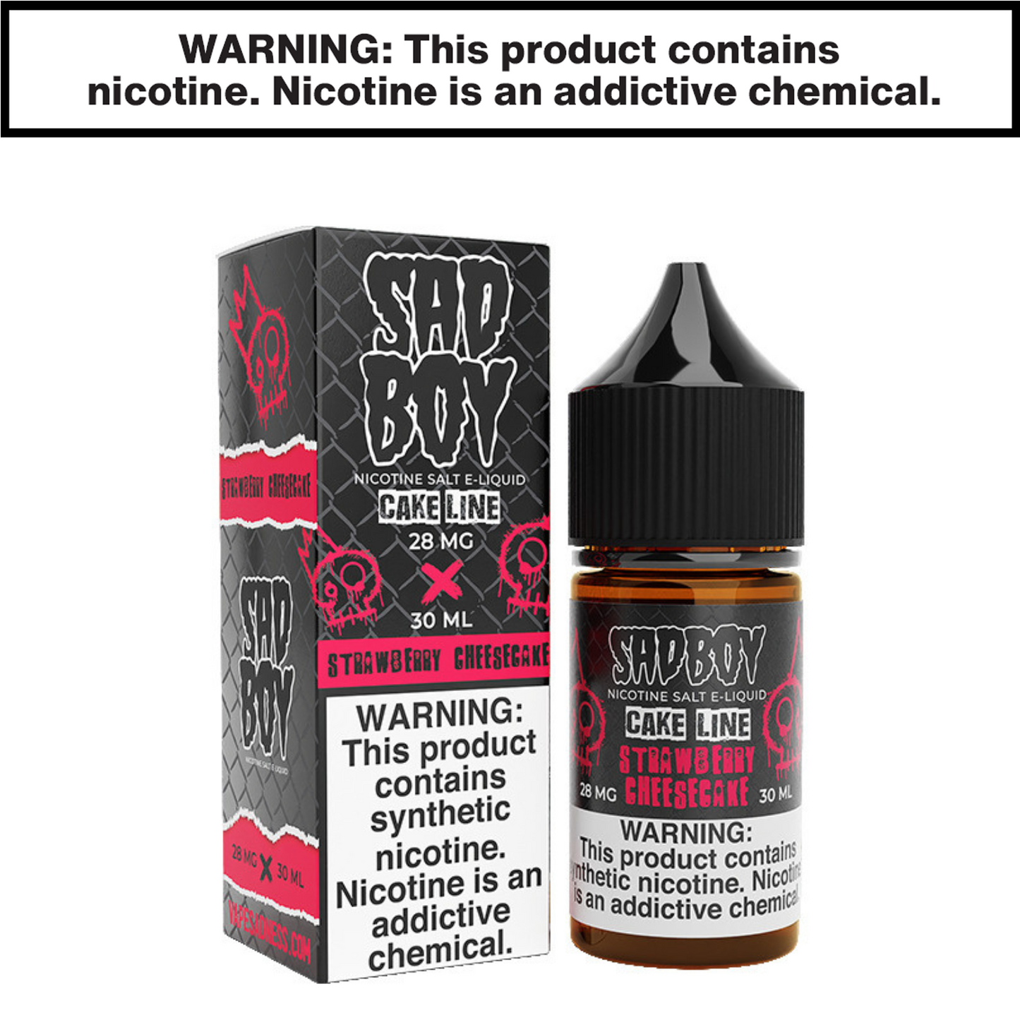 Sadboy eJuice 30mL Salt Nic