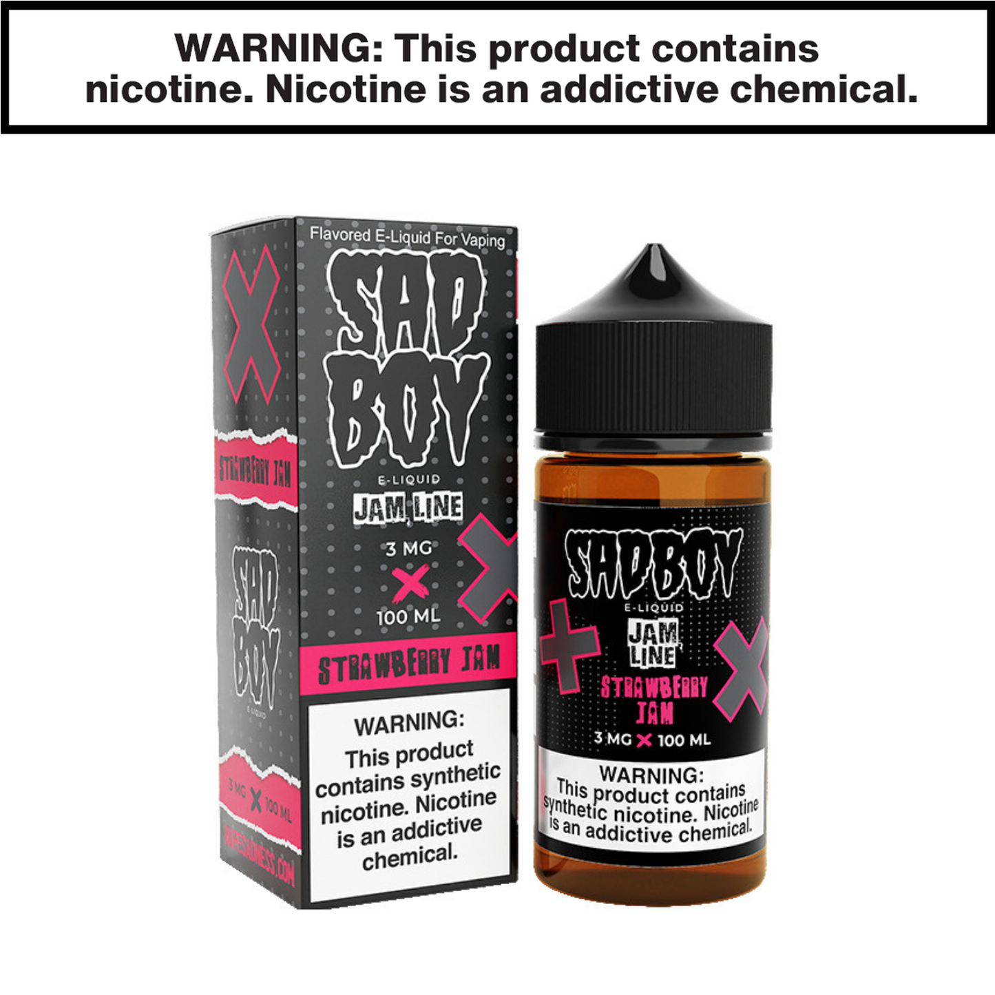 Sadboy Bloodline eJuice 100mL Freebase
