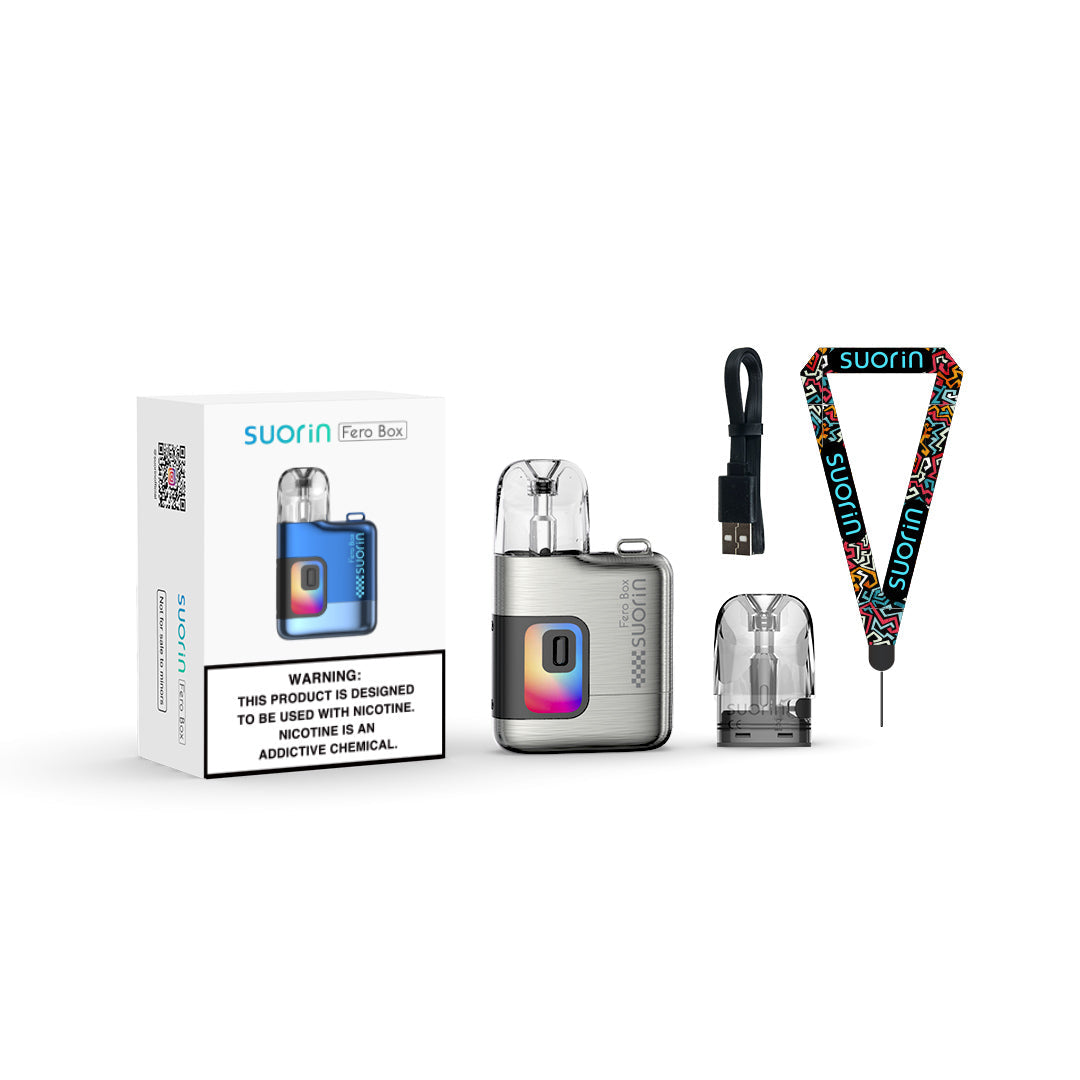 Suorin Fero Box Vape Kit Grey