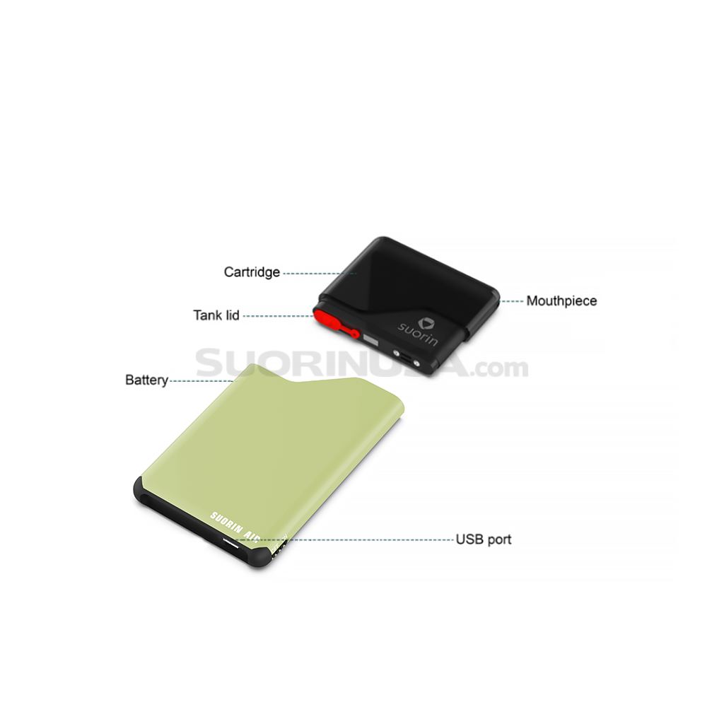 Suorin Air Lime Green Infographics