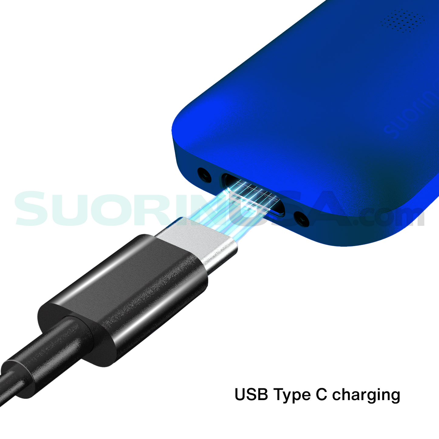 suorin air mini diamond blue charger