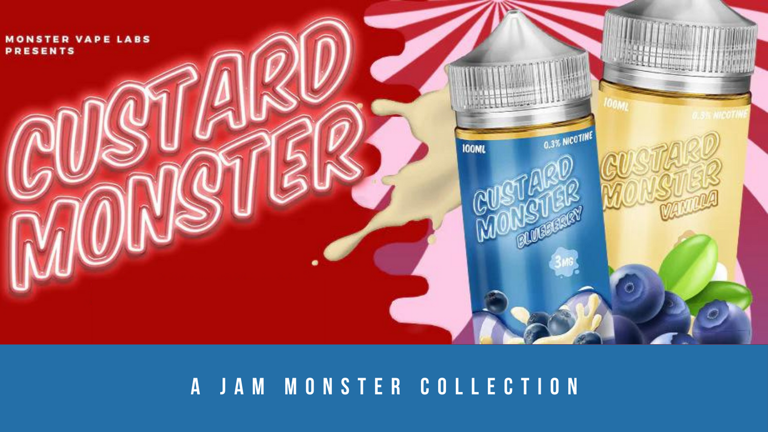 Custard Monster Salt Series eJuice