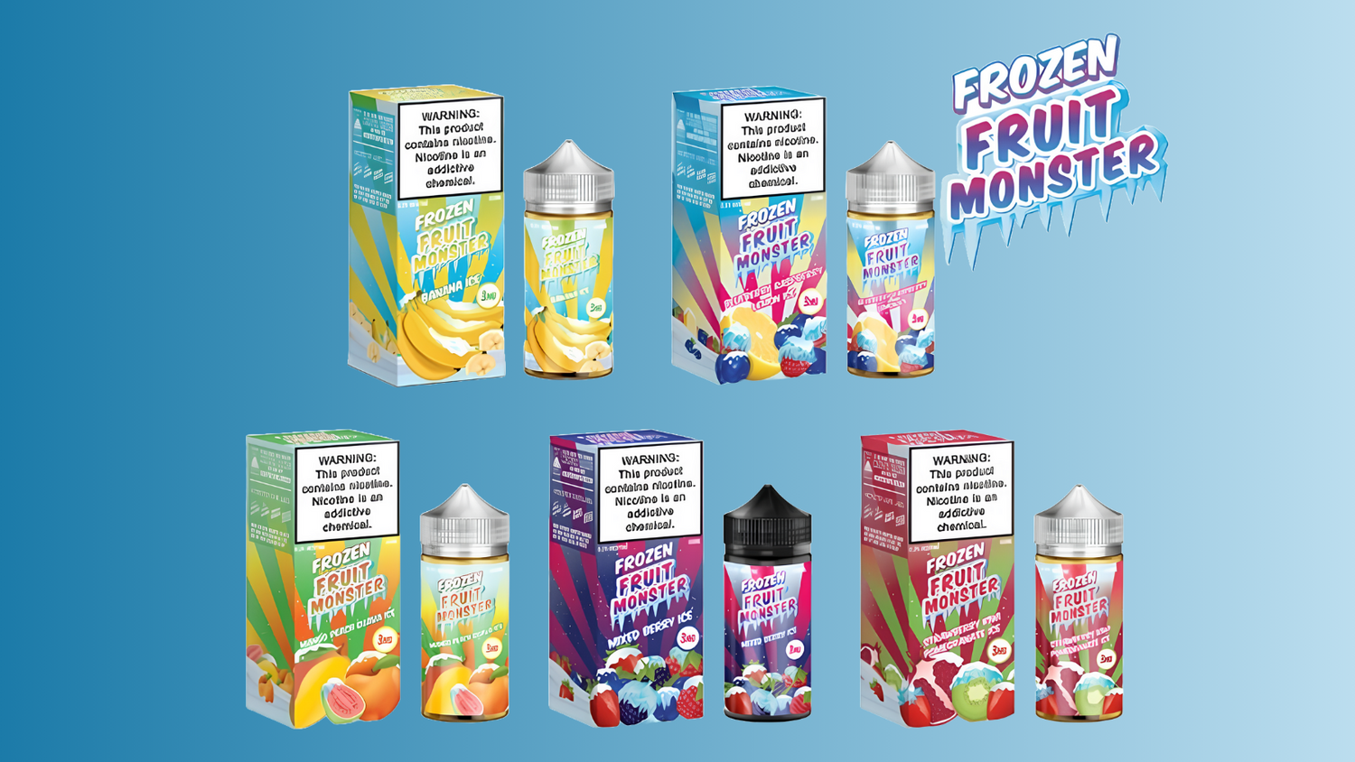 Frozen Monster Salt Series eJuice