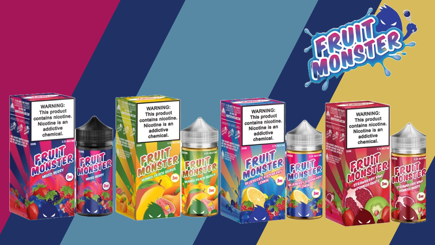 Fruit Monster Salt Series eJuice