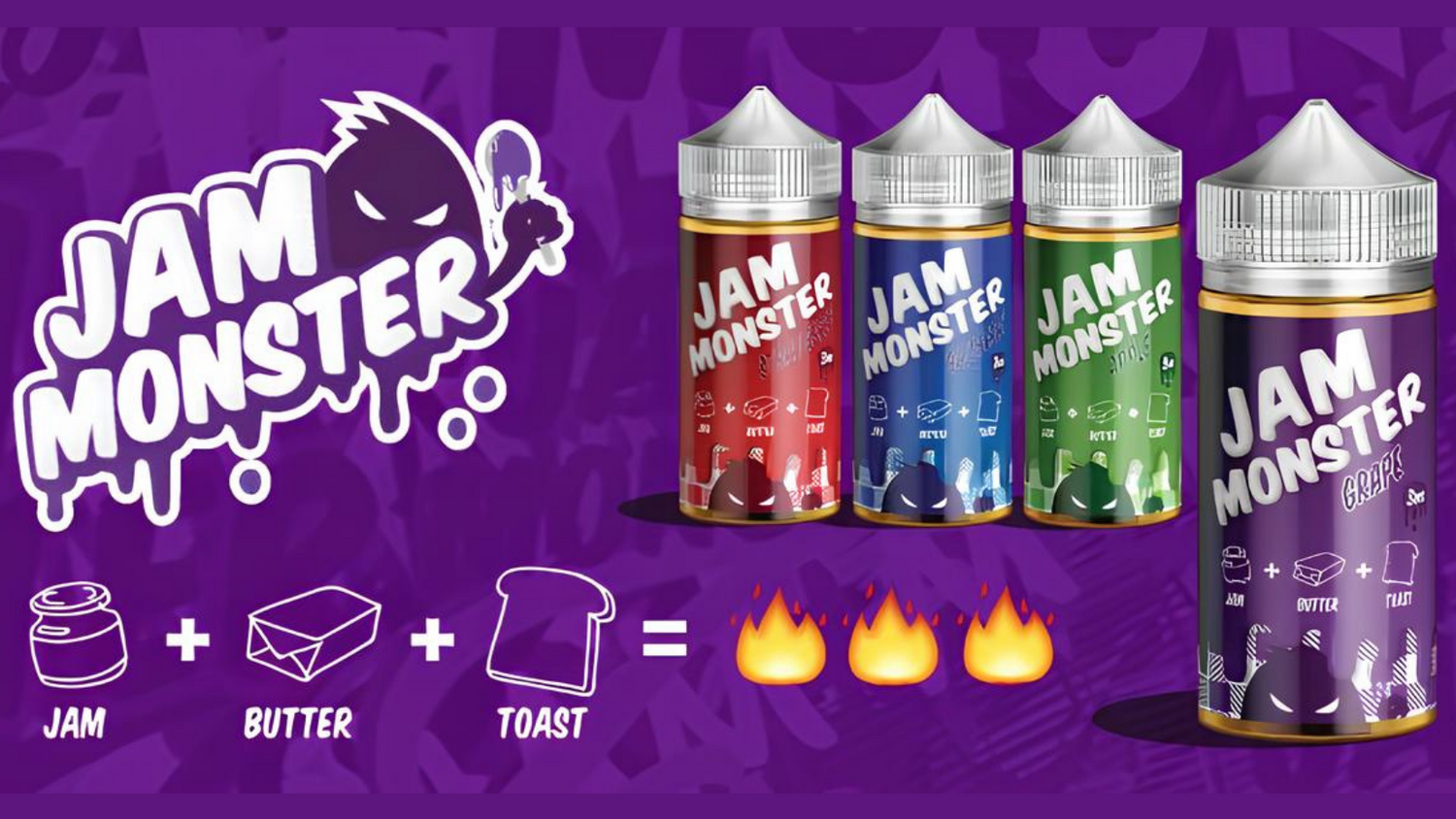 Jam Monster Salt Series eJuice
