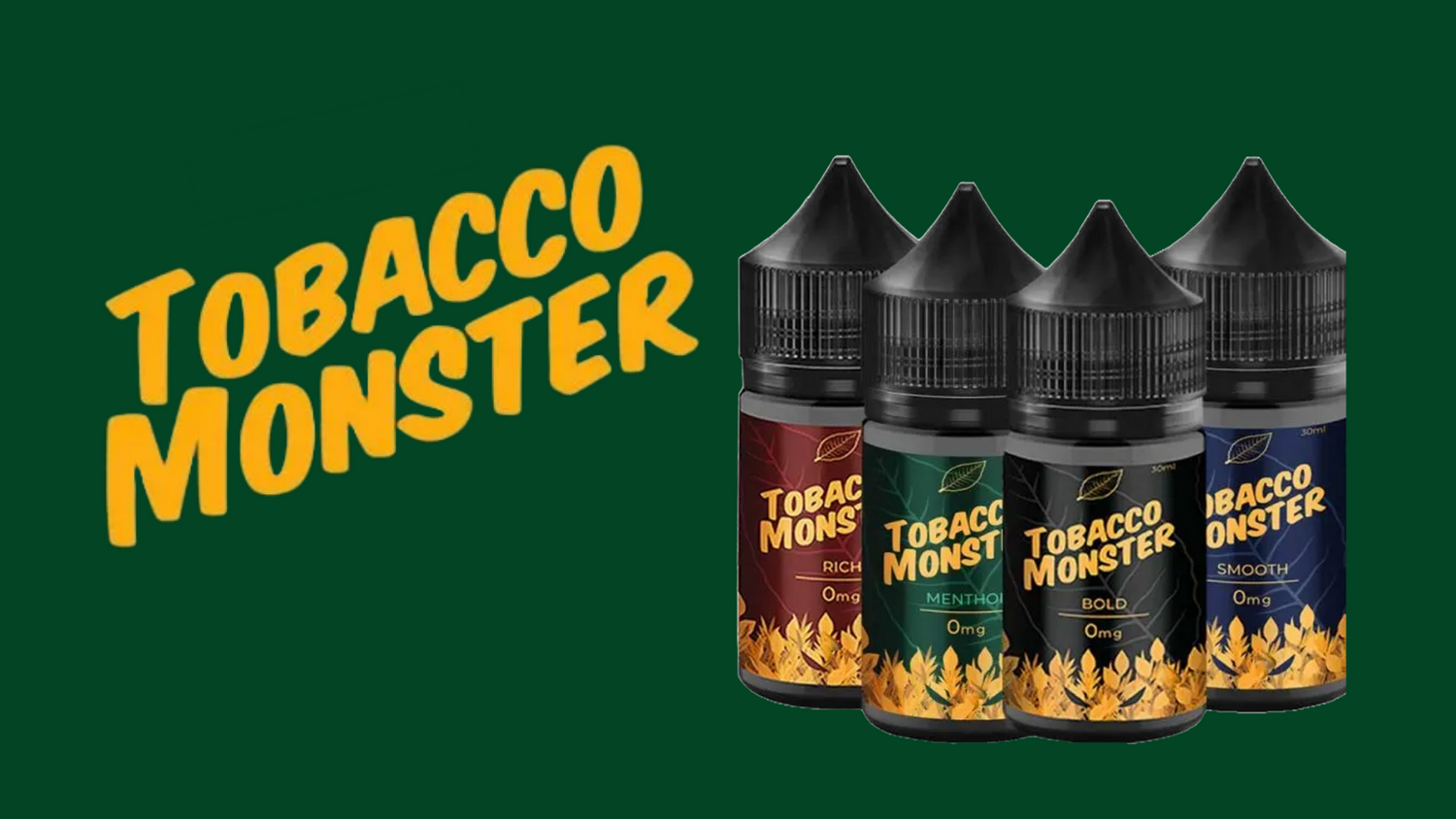 Tobacco Monster eJuice Salt Nic