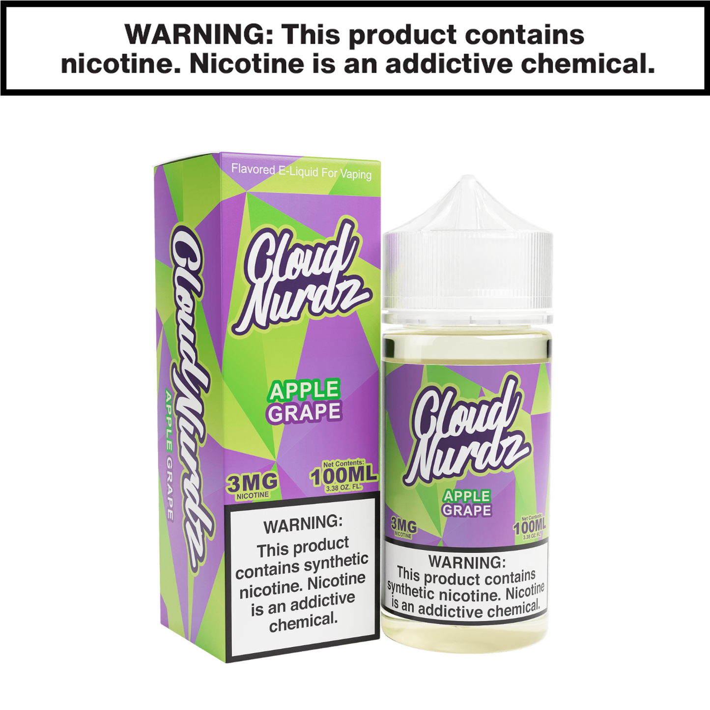 Cloud Nurdz eJuice 100mL Freebase