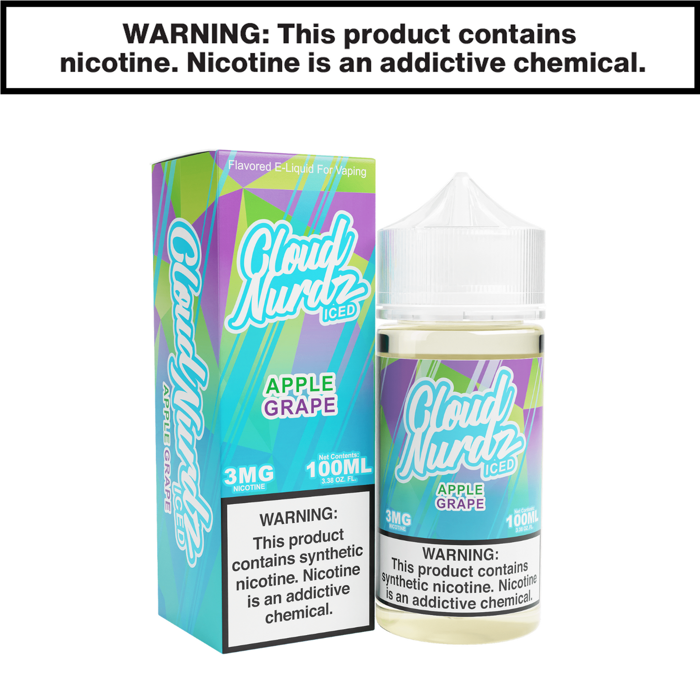 Cloud Nurdz eJuice 100mL Freebase