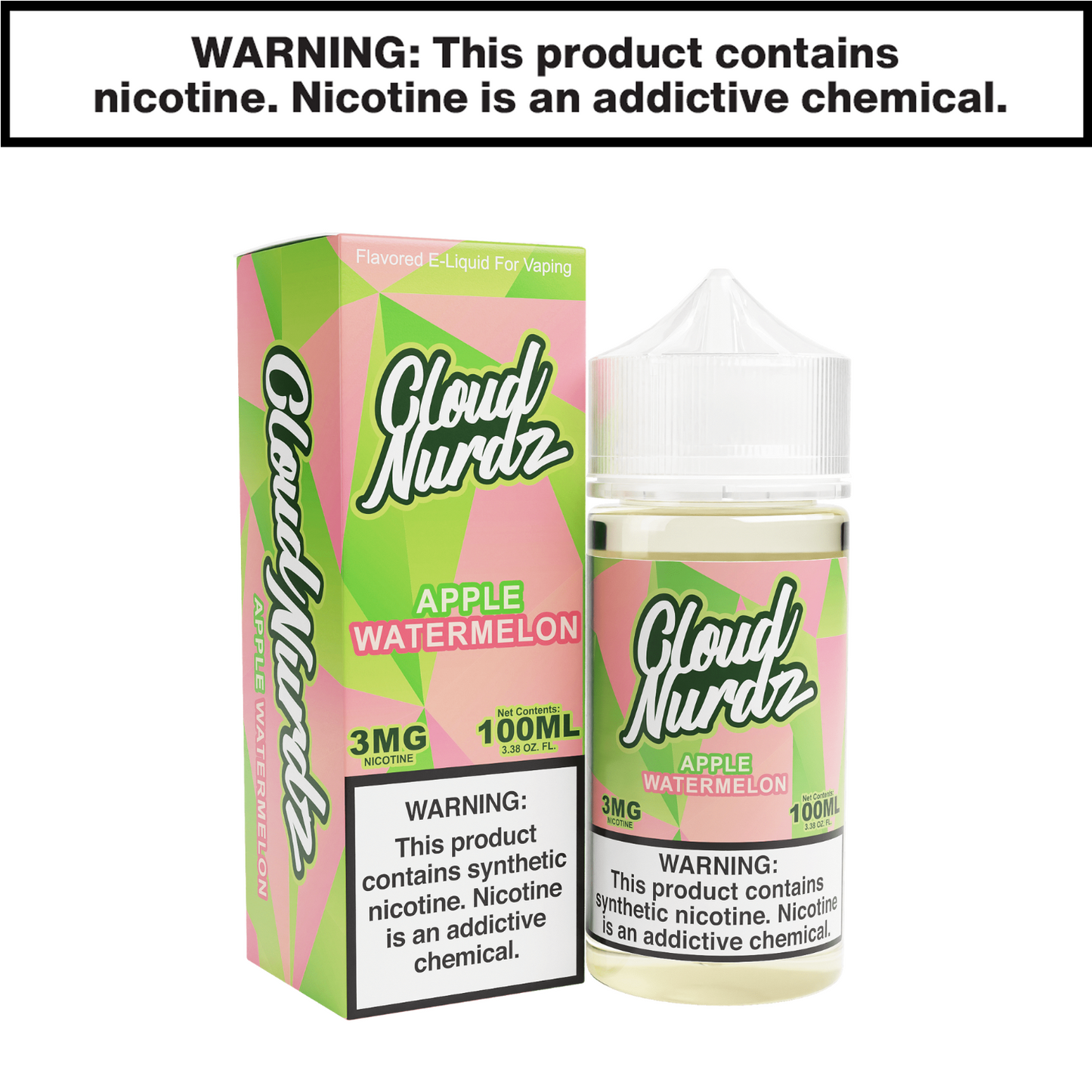 Cloud Nurdz eJuice 100mL Freebase