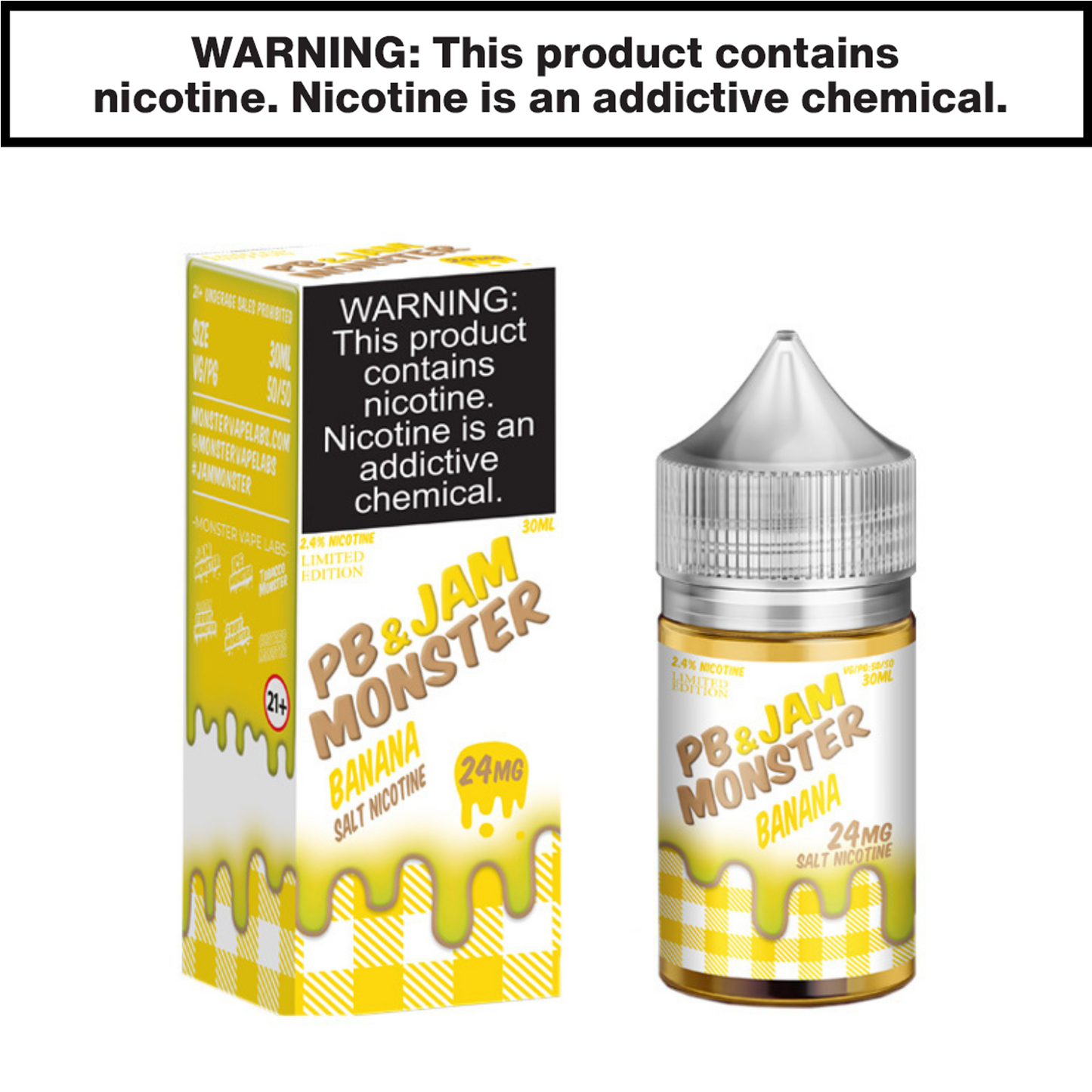 Jam Monster eJuice 30mL Salt Nic