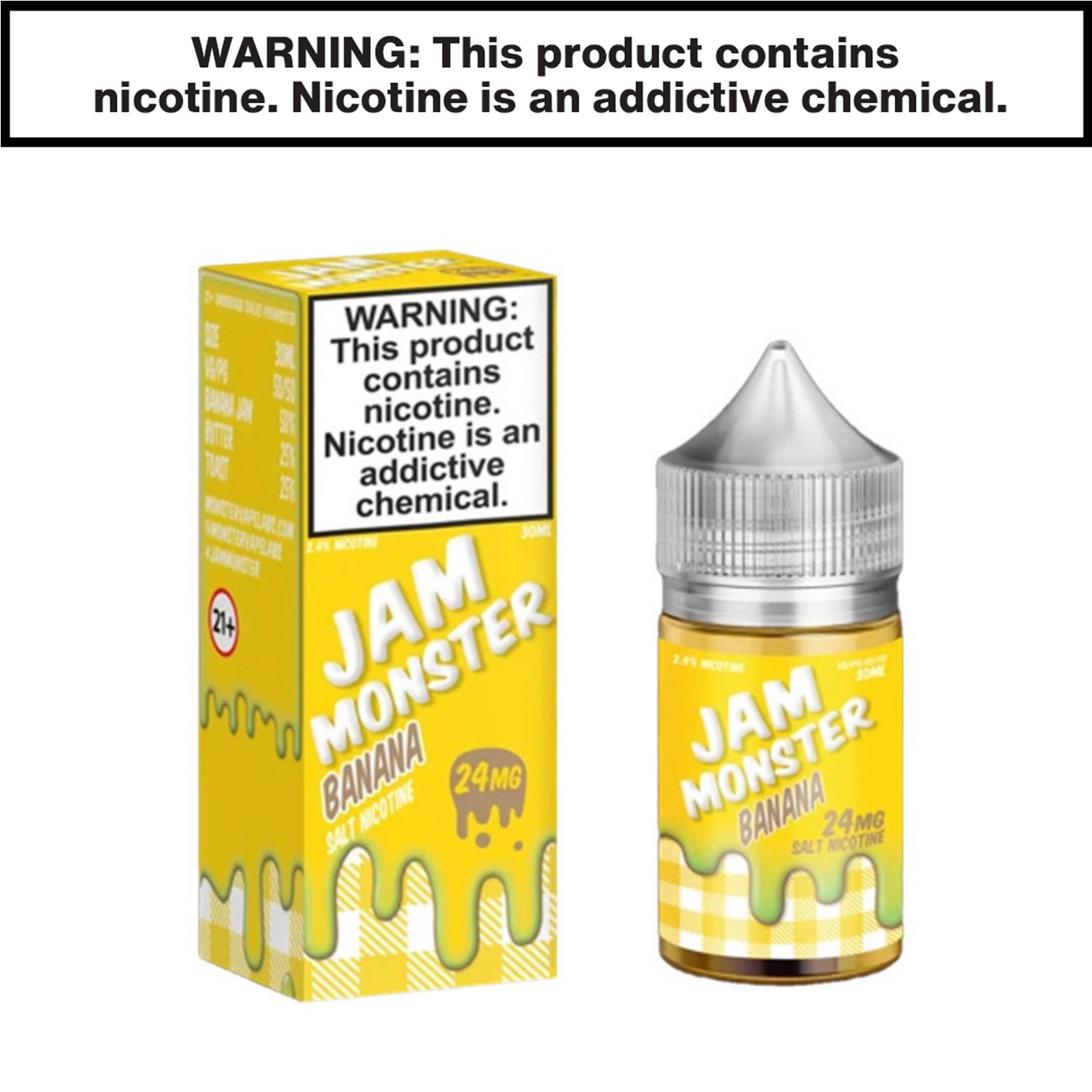 Jam Monster eJuice 30mL Salt Nic