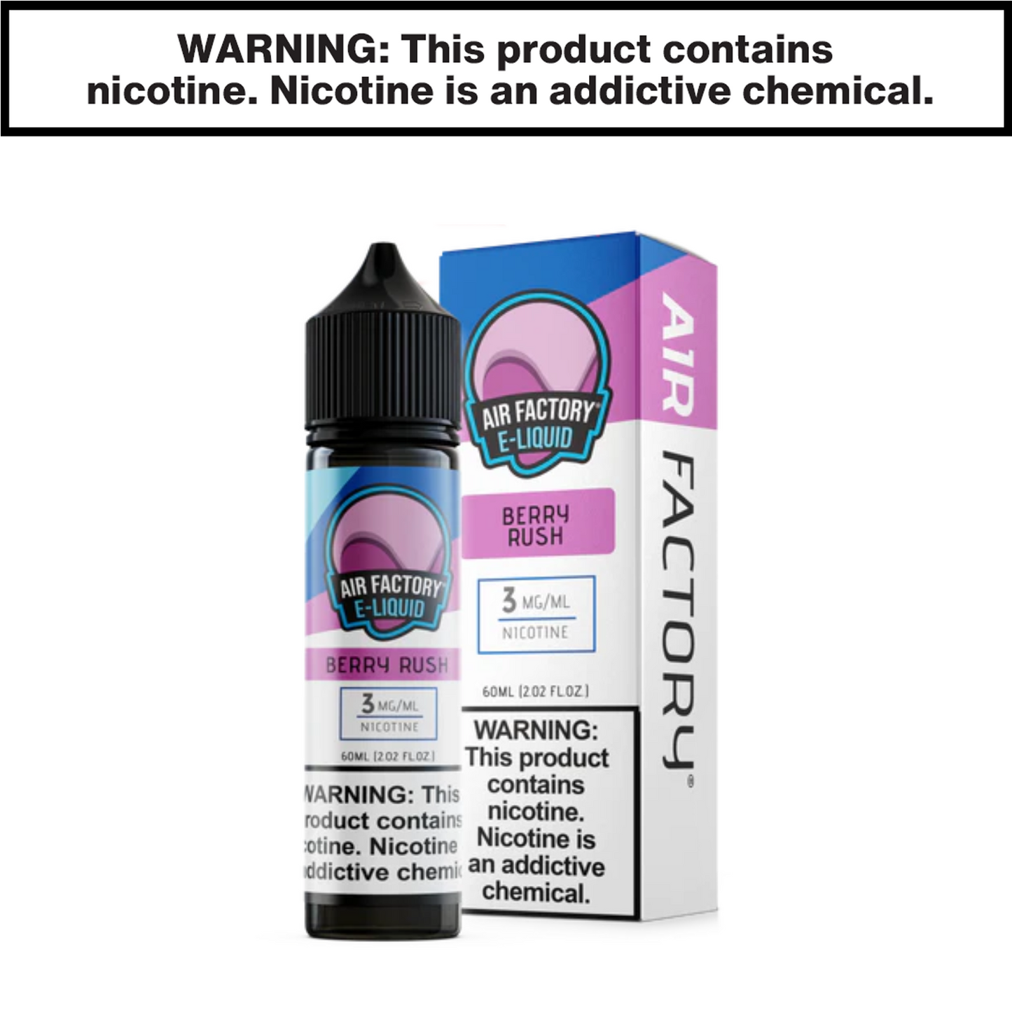 Air Factory eJuice 60mL Freebase