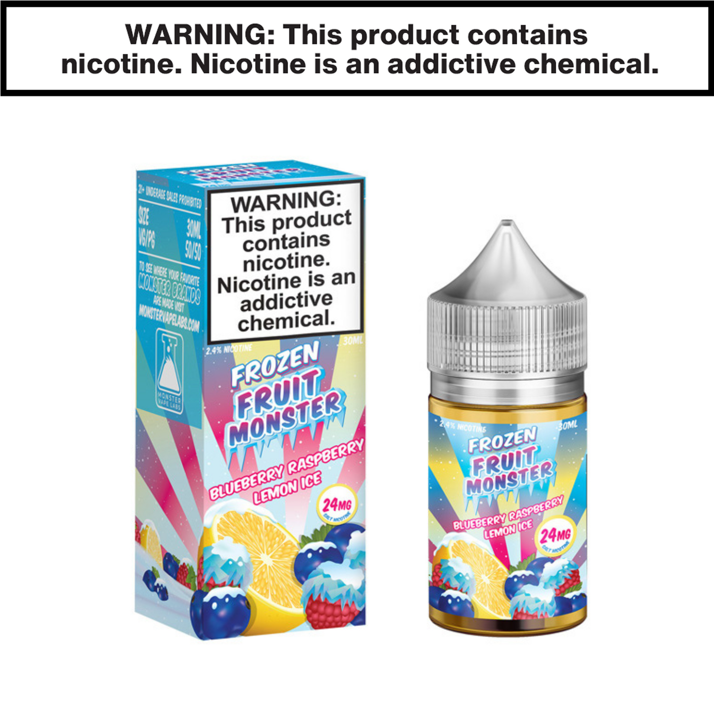 Frozen Monster eJuice 30mL Salt Nic