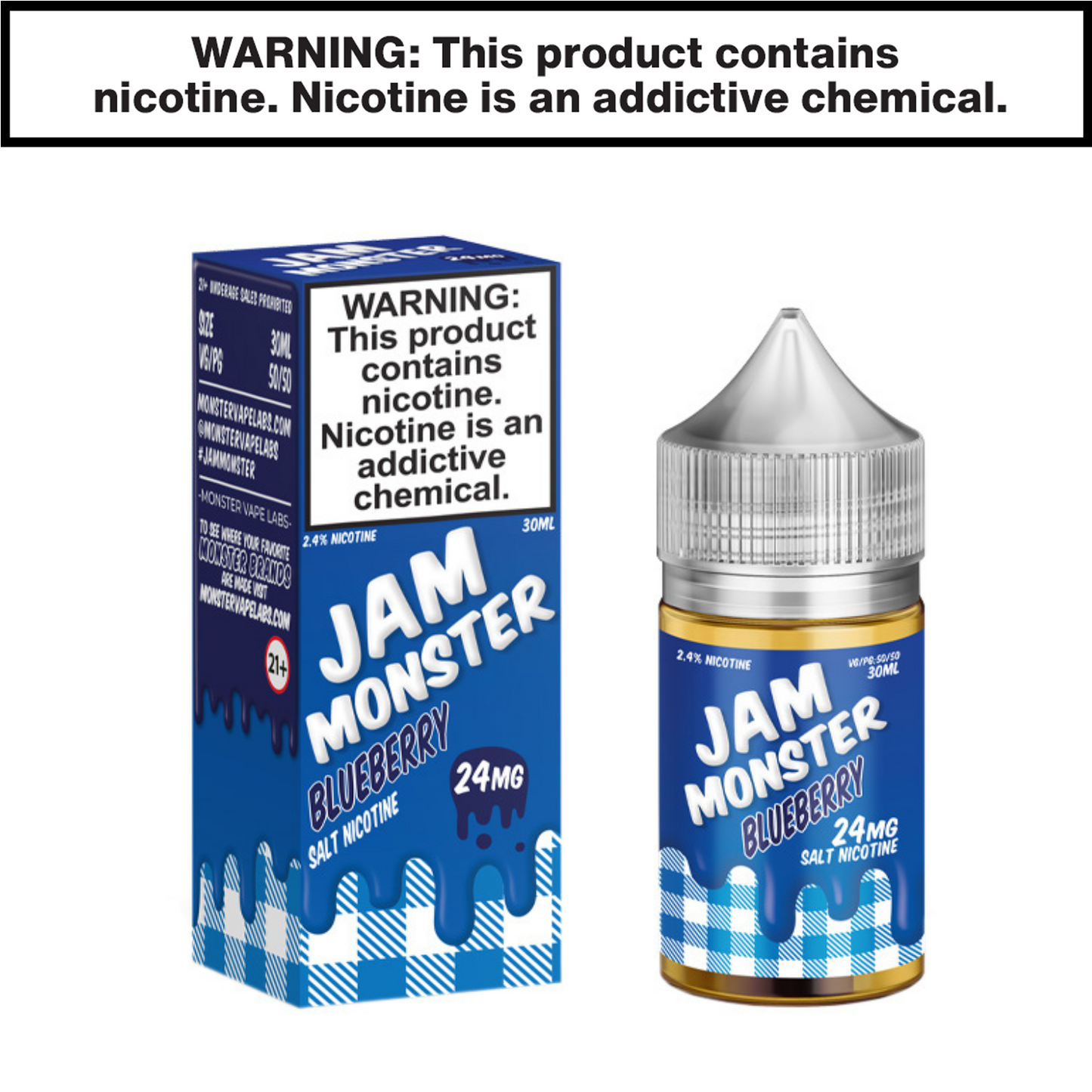 Jam Monster eJuice 30mL Salt Nic