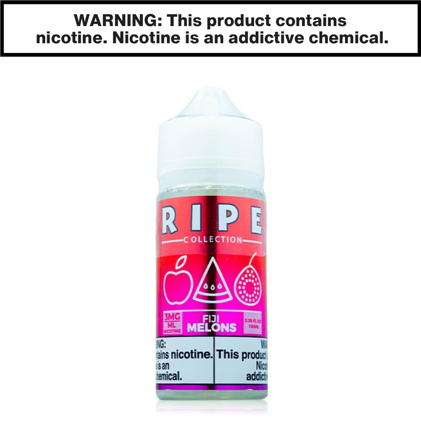 Vape 100 Ripe eJuice 100mL Freebase