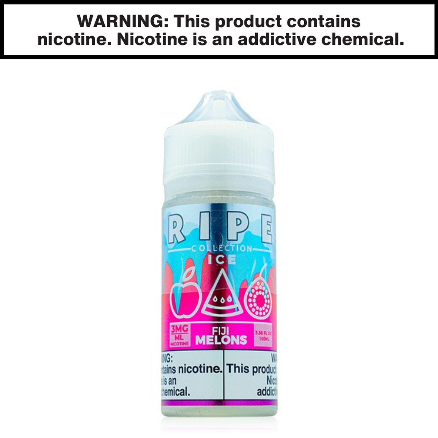 Vape 100 Ripe eJuice 100mL Freebase