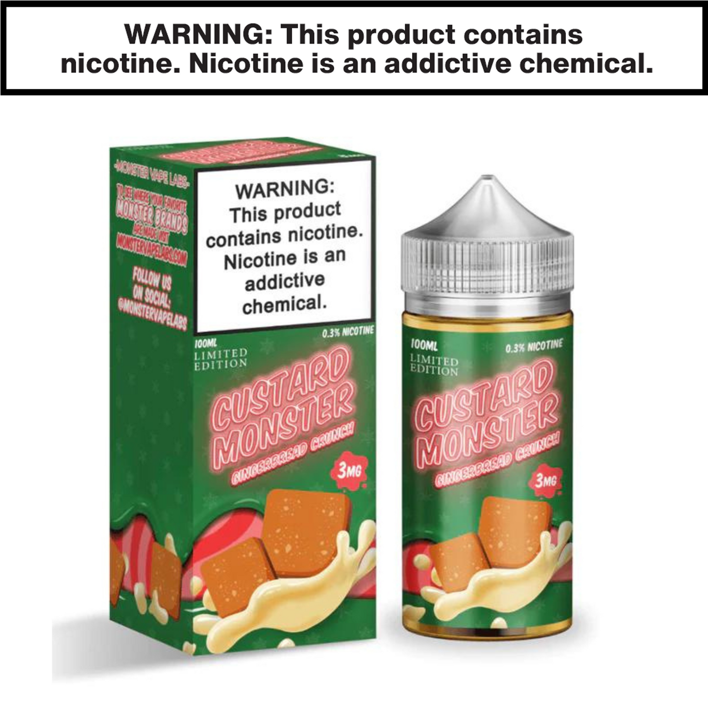 Custard Monster eJuice 30mL Salt Nic