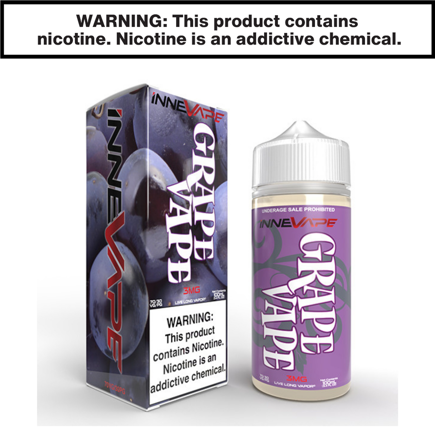 Innevape eJuice 100mL Freebase