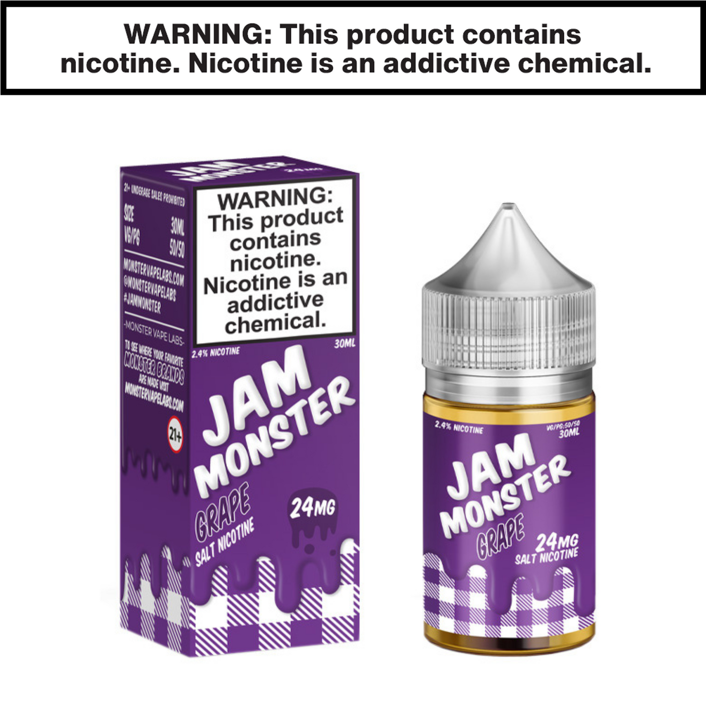 Jam Monster eJuice 30mL Salt Nic