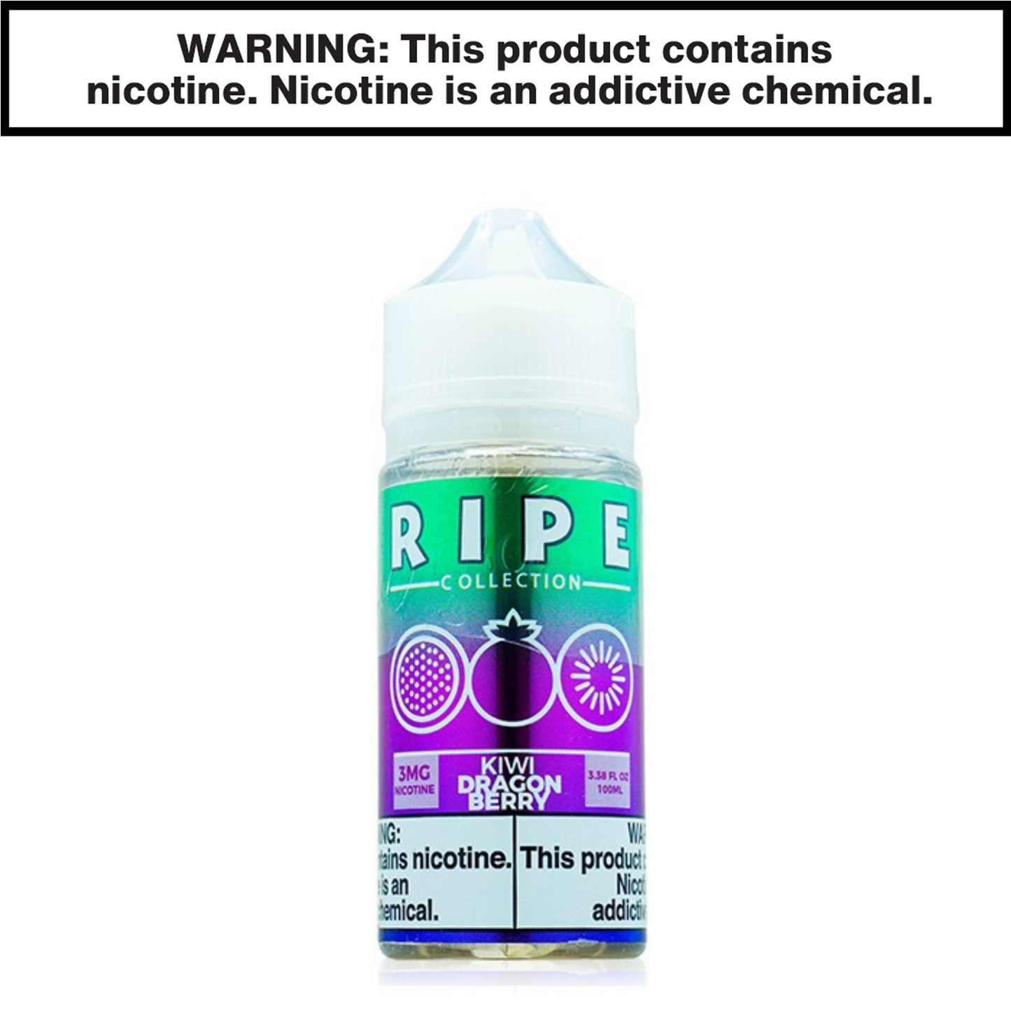 Vape 100 Ripe eJuice 100mL Freebase