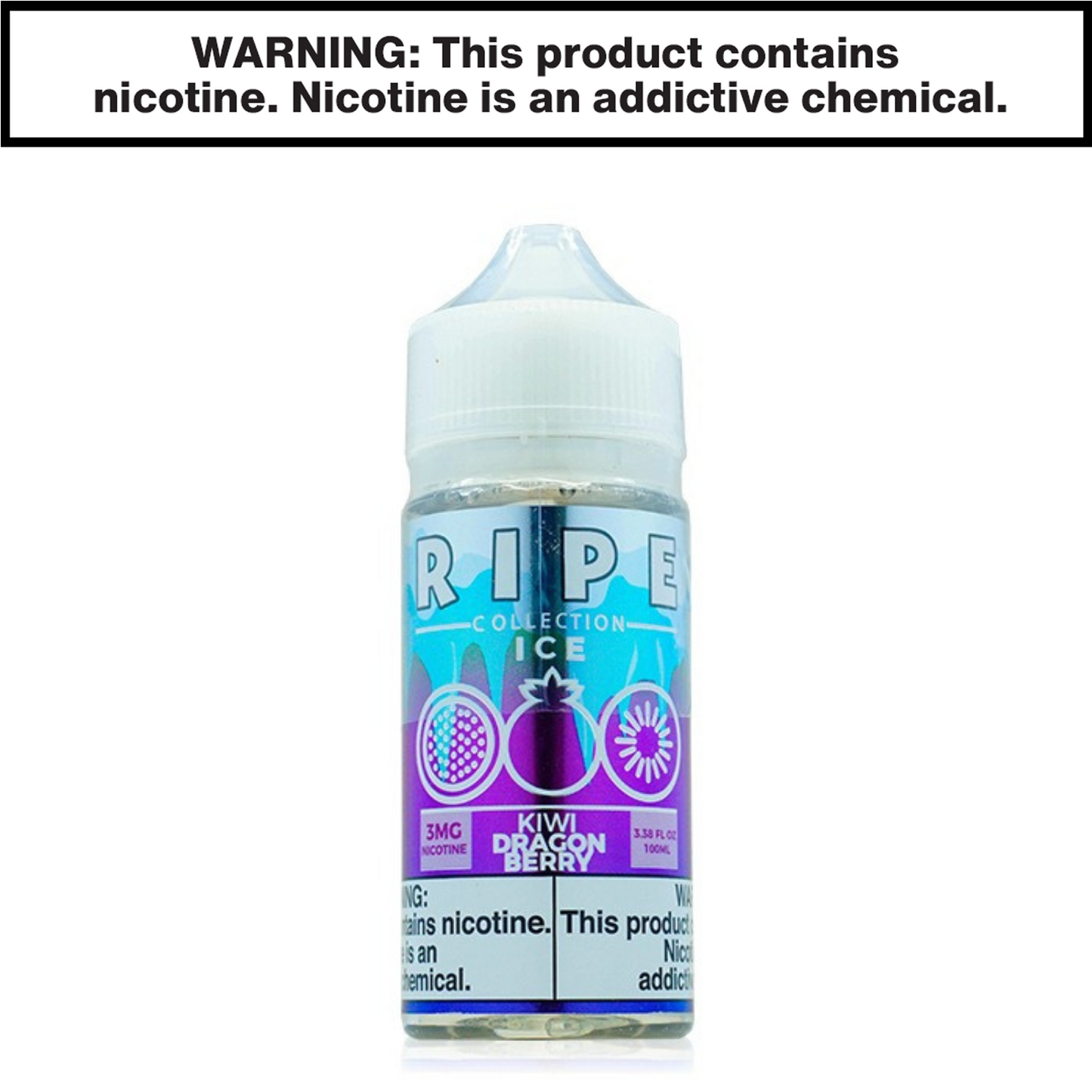 Vape 100 Ripe eJuice 100mL Freebase